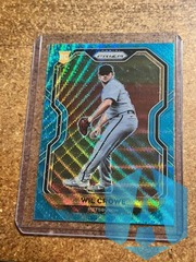 2021 Panini Prizm Teal Wave Prizm #102 Wil Crowe RC Pittsburgh